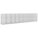 vidaXL Gabion med 3,5 mm wire og 5x2,5 cm nett 900x100x200 cm