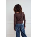 Noella Dame Topper Brun 2XL