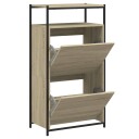  Skoskap sonoma eik 60x34x112 cm konstruert tre 8721012382664