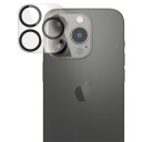 PanzerGlass PicturePerfect Kameralinsebeskytter iPhone 14 Pro / 14 Pro Max - Utført i Herdet Glass, Svart