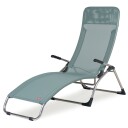 Fiam Samba solseng sage green textilene/aluminium