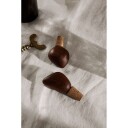 Cairn Wine Stoppers Set på 2 Mørkebrun