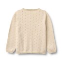 Wheat Knit Cardigan Maia Beige 140