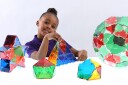 Polydron Begynnersett Crystal 164 stk