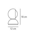Artemide Eclisse Bordlampe, Oransje