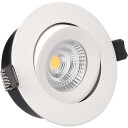 Antidark Downlight Spott 7W 3000K Tilt Hvit