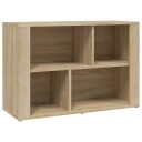 vidaXL Skjenk sonoma eik 80x30x54 cm konstruert tre