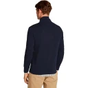 Tommy Hilfiger Kardigan Essential Cotton Zip Thru Blå