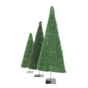 Europalms Fir Tree, Flat, Light Green, 120cm