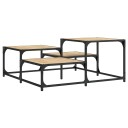  Salongbord sonoma eik 87,5x87,5x40 cm konstruert tre 8721012195257