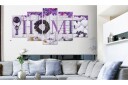 Bilde Purple House 100x50 Artgeist sp. z o. o.