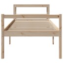  Seniorseng med hodegavl 75x190 cm heltre furu