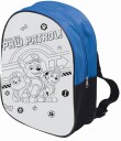 Paw Patrol DIY Ryggsekk med Blyanter Blå