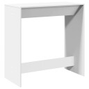  Barbord hvit 102x50x103,5 cm konstruert tre 8721158387158