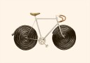 Licorice Bike Poster Plakat / 21x30cm