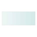 vidaXL Hyllepanel klart glass 50x20 cm