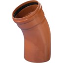 Wavin 500 Mm 15 Gr. Pvc-Kloakbøjning