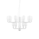 Normann Copenhagen Amp Lysekrone Liten Hvit & Hvit
