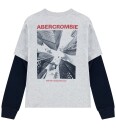 Abercrombie Kids Ff 2 Fer   Grey   132/140
