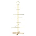 vidaXL Metall juletre KUOPIO 90 cm Stål Gull