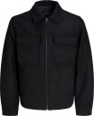 Jack & Jones Jprbluwakefield Wool Blend Jacket Sn   BLACK   M