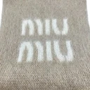 Miu Miu Pre owned Dame Pre owned Beige ONE SIZE,