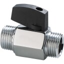 Securex 11-2720 DN10 nippel/nippel forkrommet med håndtak