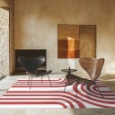 Wilton teppe   Obidos rød/hvit Størrelse: 160 x 230 cm