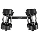 NÜOBELL 232 W. FLOORSTAND, 2x32 kg, Manualer justerbare