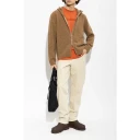Moncler, Herre, Topper, Oransje, XL,