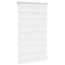 vidaXL Zebra Gardiner 50 x 100 cm Hvit
