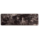  Teppe Runner MARSA Svart 100 x 450 cm Polyester og PVC