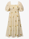 A-View Cheri fruit dress Beige 34