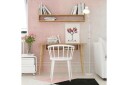 Skrivebord Naidaj 120 cm med Oppbevaring Vegghylle   Tre