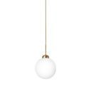 Nuura Apiales 1 Taklampe Stor Sateng Sort & Opal
