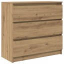  Skjenk artisan eik 80x35x76 cm konstruert tre