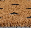  Dørmatte naturlig 45x75 cm tuftet kokosfiber 8721012225435