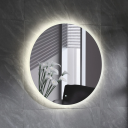 Bathlife Skina Speil 80x80 cm Hvit