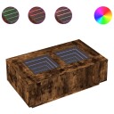  Salongbord med Infinity LED røkt eik 116x69x40 cm 3284060