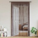 Vidaxl Trådgardiner 2 Stk 140x250 Cm Brun
