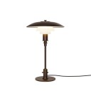 Louis Poulsen PH 3/2 Bordlampe Aged Brass/Opal Glass