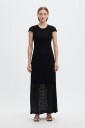 Selected Women   Midikjole Slwvika Ankle Dress   Svart