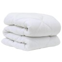 Vidaxl Quilts & Duner Hvit 155 x 220 cm Mikrofiber