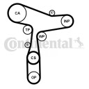 Registerreim sett CONTITECH CT1168K6PRO