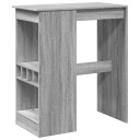  Barbord med stativer grå sonoma 90x47,5x103,5 cm konstruert tre 8721158386304