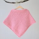 Bluum Strikk Poncho Strandnellik til barn garnpakke fra i Fnugg