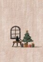 Cat in Cozy room Plakat Plakat / 30x40cm