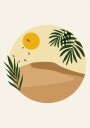 Desert Plakat Plakat / 70x100cm
