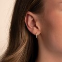 Snö Of Sweden Essential Amsterdam Crystal Ear 15 Gold Clear Onesi