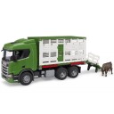 Bruder Scania Super 560R Cattle transportation truck w 1